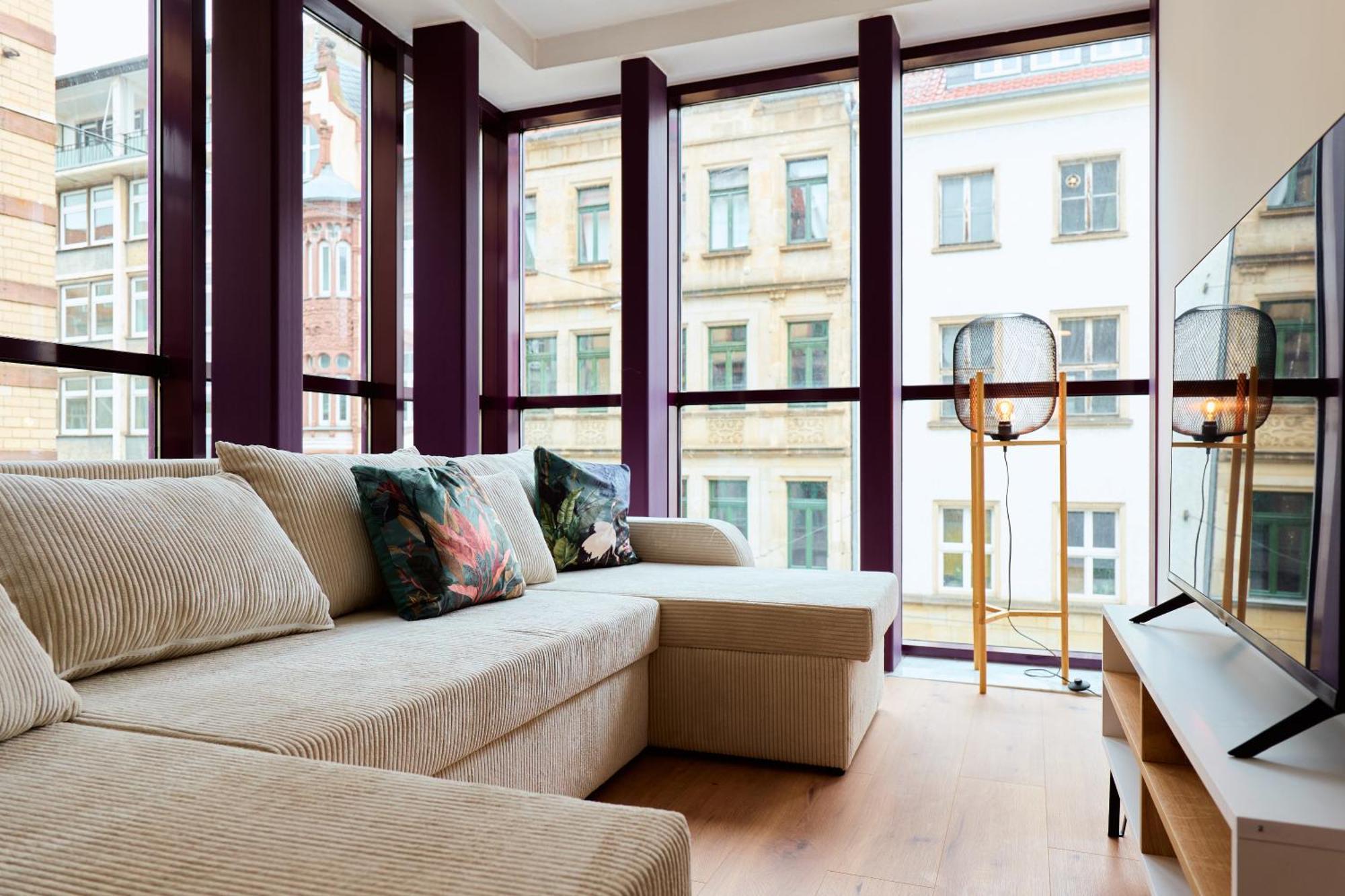 Stylisches Apartment I Fahrstuhl I Bahnhofsnah Ερφούρτη Εξωτερικό φωτογραφία